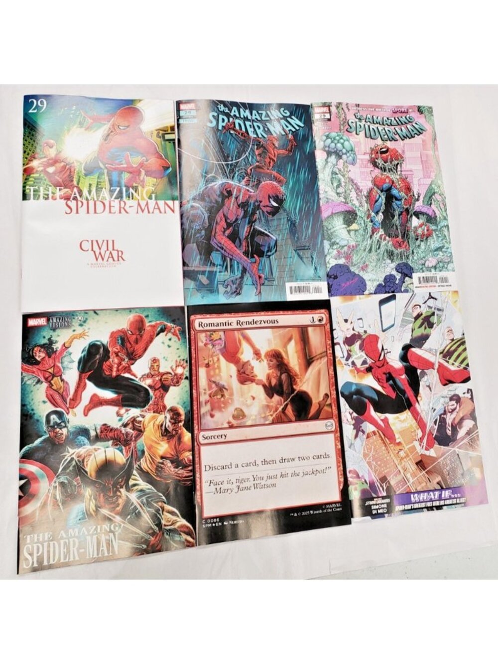 AMAZING SPIDER-MAN #29 Cover A B C D E MTG Variant Set Marvel 2026 - Picture 2 of 9